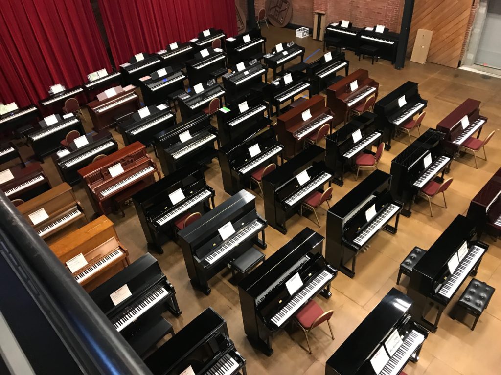 Capital University Piano Event - Upright Pianos